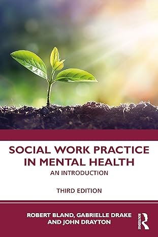 Social Work Practice in Mental Health: An Introduction (3rd Edition) - PDF